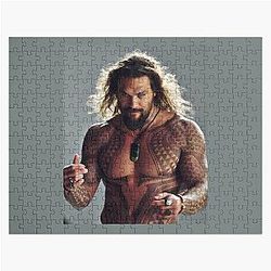 Jason Momoa Graphic Jigsaw Puzzle