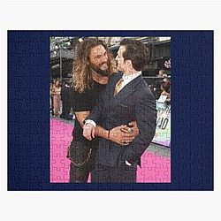 Jason Momoa and Henry Cavill Couple Goals Jigsaw Puzzle