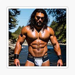 Jason Momoa Sticker