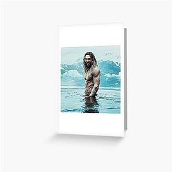 Jason Momoa Greeting Card
