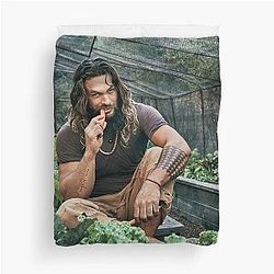 Jason Momoa Duvet Cover