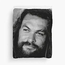 Jason Momoa Fun Duvet Cover