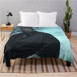Jason Momoa Art Throw Blanket