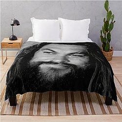 Jason Momoa Fun Art Throw Blanket