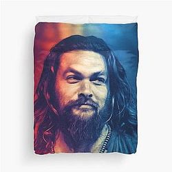 Jason Momoa Duvet Cover