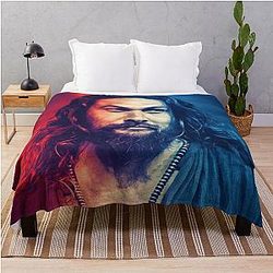 Jason Momoa Throw Blanket