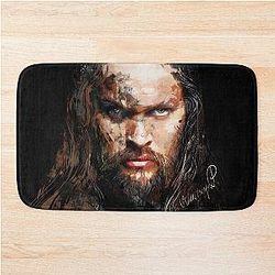 Abstract Jason Momoa Bath Mat