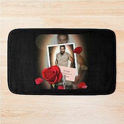 Valentine's Day Jason Momoa Bath Mat