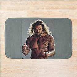 Jason Momoa Graphic Bath Mat