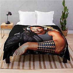 Jason Momoa Style Music Throw Blanket