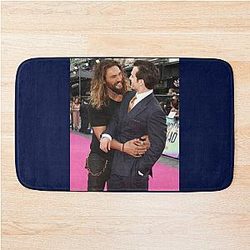 Jason Momoa and Henry Cavill couple goals Bath Mat