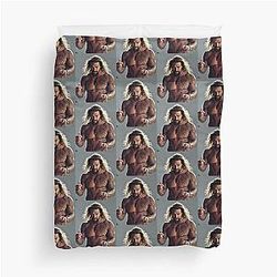 Jason Momoa Graphic Duvet Cover