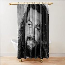 Jason Momoa Art Shower Curtain