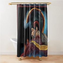 Jason Momoa Chief Painting Shower Curtain