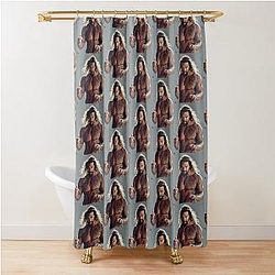 Jason Momoa Graphic Shower Curtain