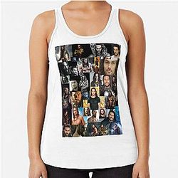 Jason Momoa Abstract Racerback Tank Top