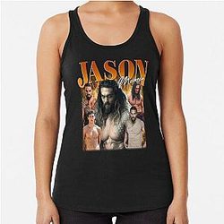 Jason Momoa Icon of Strength Charisma Racerback Tank Top