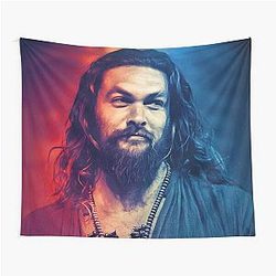Jason Momoa Wallpaper Tapestry