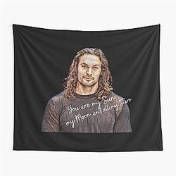 Jason Momoa Heart Tapestry