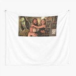 Emilia Clarke Jason Momoa Tapestry