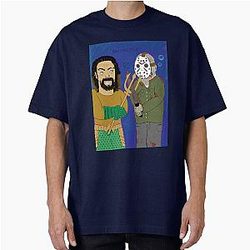 Jason Momoa VS Jason Voorhees T-Shirt