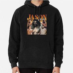 Jason Momoa Icon of Strength and Charisma Pullover Hoodie