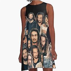 Jason Momoa Willow Days A-Line Dress