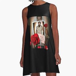 Valentine's Day Jason Momoa A-Line Dress