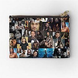 Jason Momoa Collage Zipper Pouch
