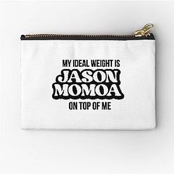 My Ideal weight is Jason Momoa on top of me Pouch