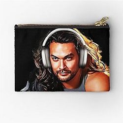 Jason Momoa Style Music Zipper Pouch