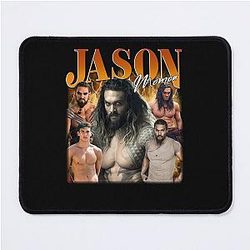 Jason Momoa Icon of Strength Charisma Mouse Pad