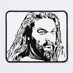 Jason Momoa Stencil Artwork Mousepad