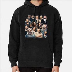 Jason Momoa Willow Days Jason Momoa Collage Pullover Hoodie