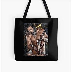 Style Shirt Jason Momoa Justice League Classic All Over Print Tote Bag