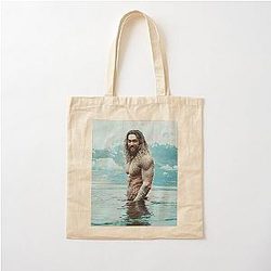 Jason Momoa Cotton Tote Bag
