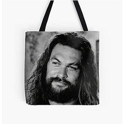 Jason Momoa Fun Art Tote Bag