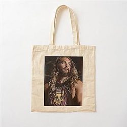 Wallpaper Jason Momoa Cotton Tote Bag