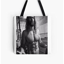 Jason Momoa All Over Print Tote Bag