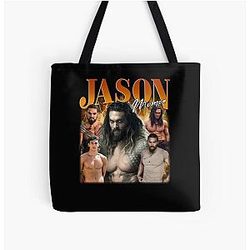 Jason Momoa - Icon of Strength Charisma All Over Print Tote Bag
