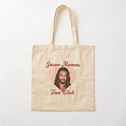 Jason Momoa Fan Club Cotton Tote Bag