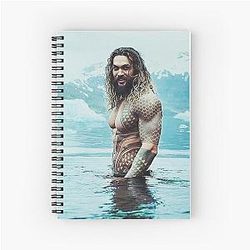 Jason Momoa Spiral Notebook