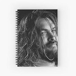 Jason Momoa Spiral Notebook