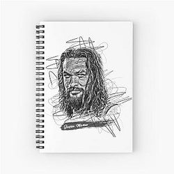 Jason Momoa Abstract Sketch Art Jason Momoa Fan Art Notebook