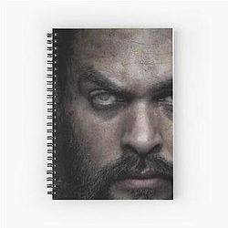 Jason Momoa Spiral Notebook