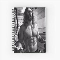Jason Momoa Spiral Notebook