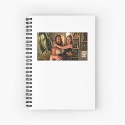 Emilia Clarke Jason Momoa Spiral Notebook