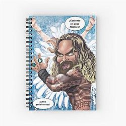 Jason Momoa Spiral Notebook