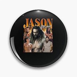 Jason Momoa Icon of Strength and Charisma Pin