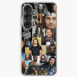 Jason Momoa Abstract Collage for Samsung Galaxy Soft Case